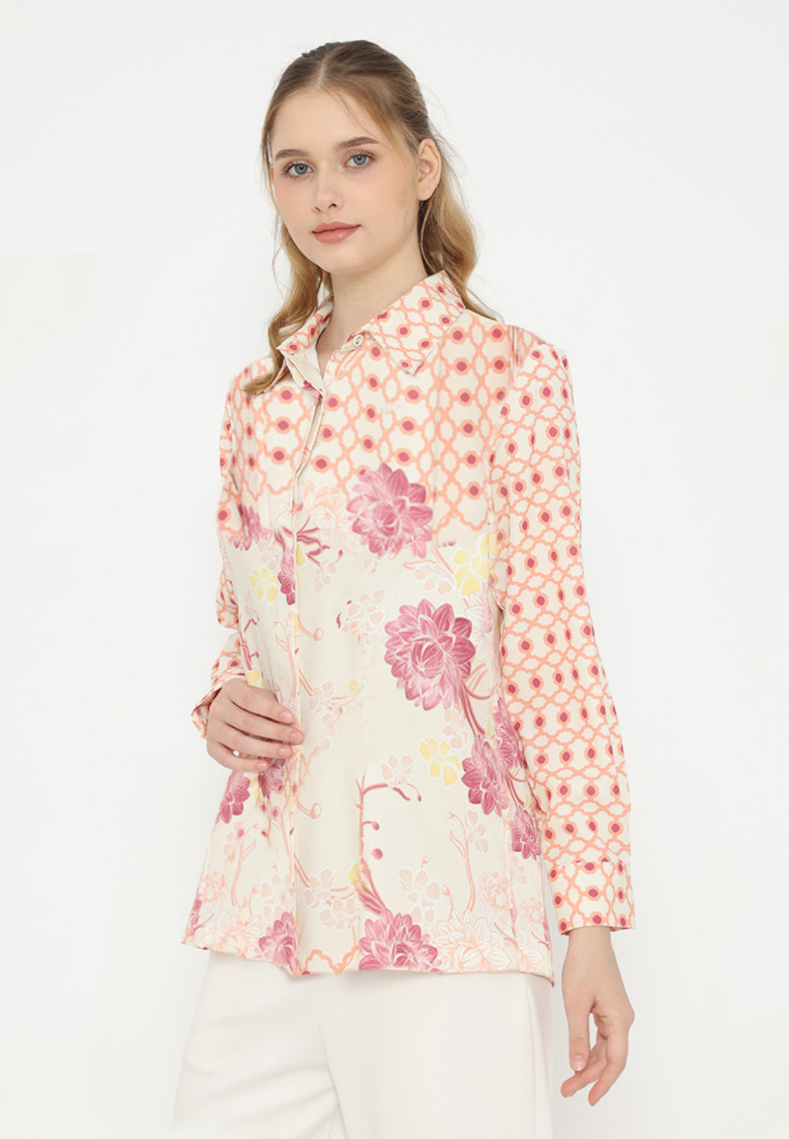Sunset Shirt With Long Sleeve | Cream