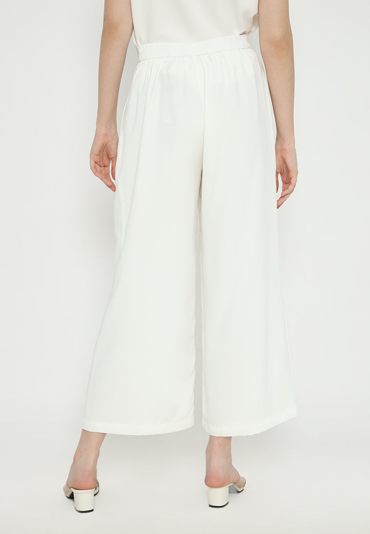Elina Pants | White