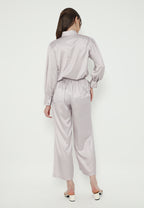 Lera Blouse With Tape Detail Korean Look | Purple