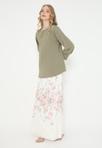 Jardin Blouse With Pearl | Green