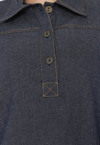 Velia Tops Denim | Navy