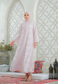 Seza Muslim Long Dres Broakat | Pink