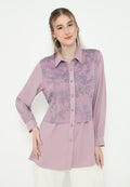 Wispie Shirt Floral | Purple