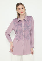 Wispie Shirt Floral | Purple