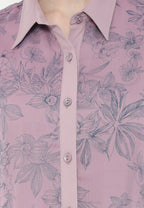 Wispie Shirt Floral | Purple