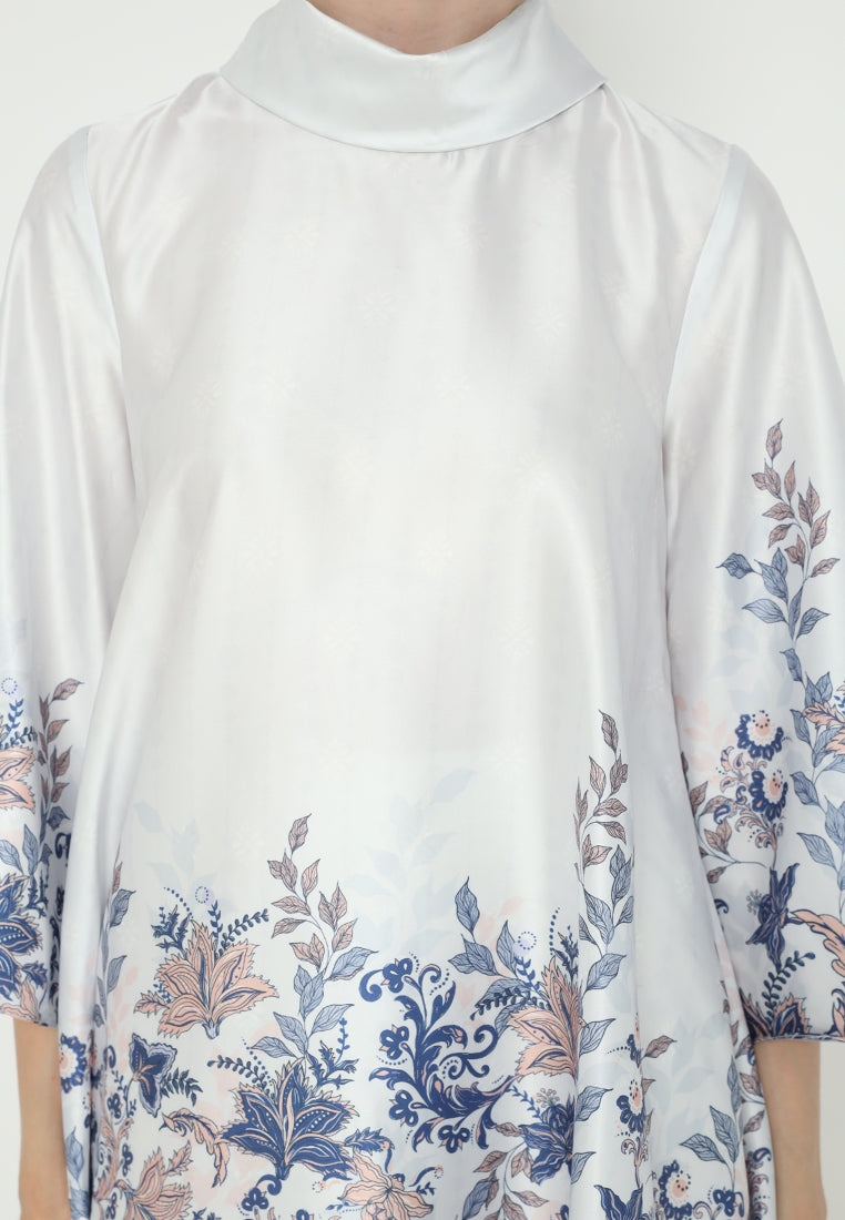 Nimas Draffery Blouse | Grey