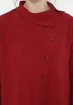 Sora Tops Asymetrical | Maroon