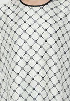 Minimalist Monochrome Tunic | White