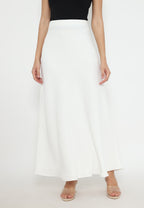 Solis Skirt Flowy Look | White