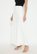 Solis Skirt Flowy Look | White