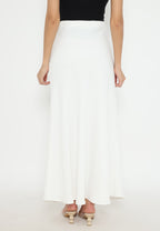 Solis Skirt Flowy Look | White
