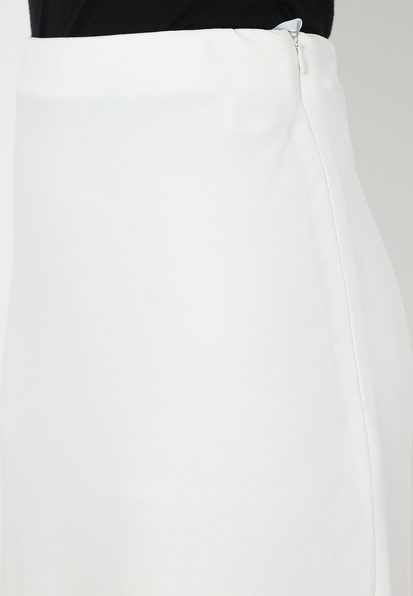 Solis Skirt Flowy Look | White