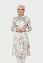 Angeline Tunic with Zipper | Cream