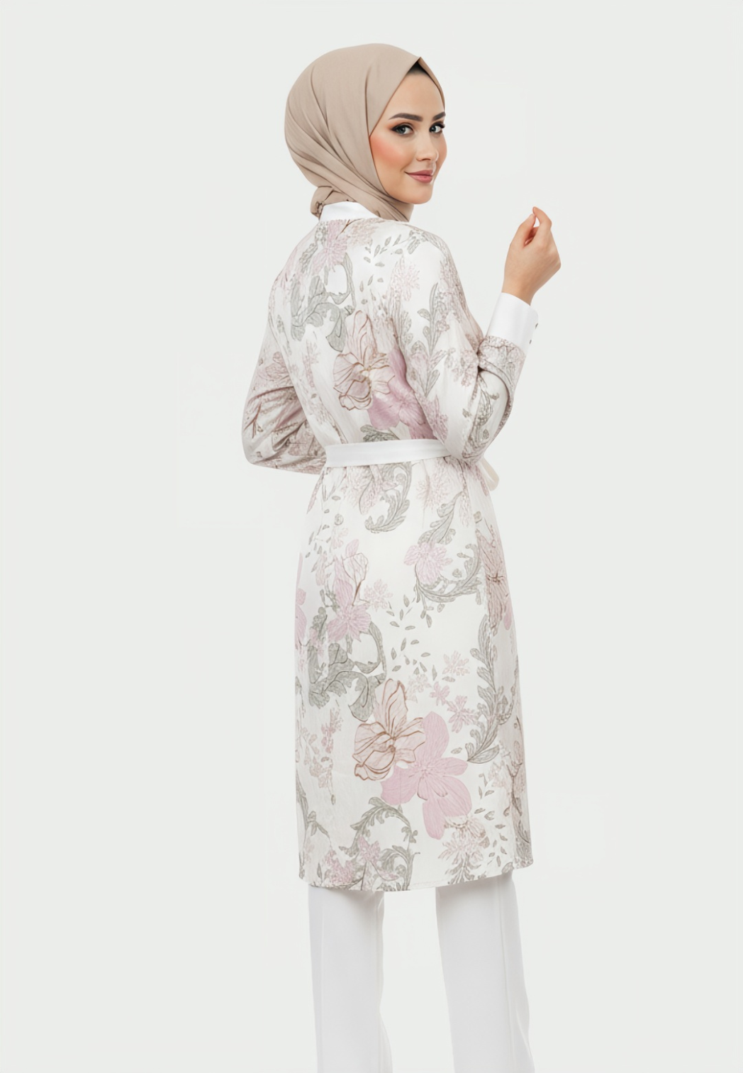 Angeline Tunic with Zipper | Cream