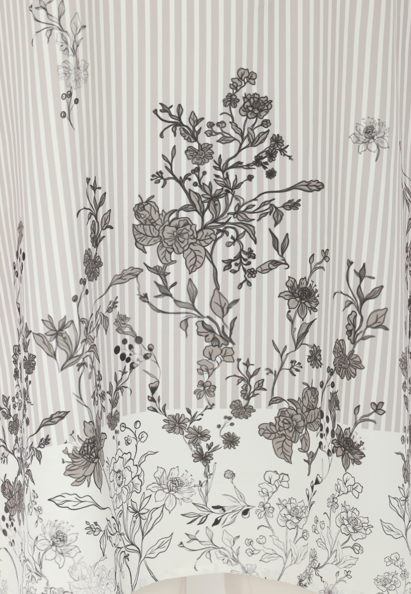 Blossom Stripe Tunic | Ivory