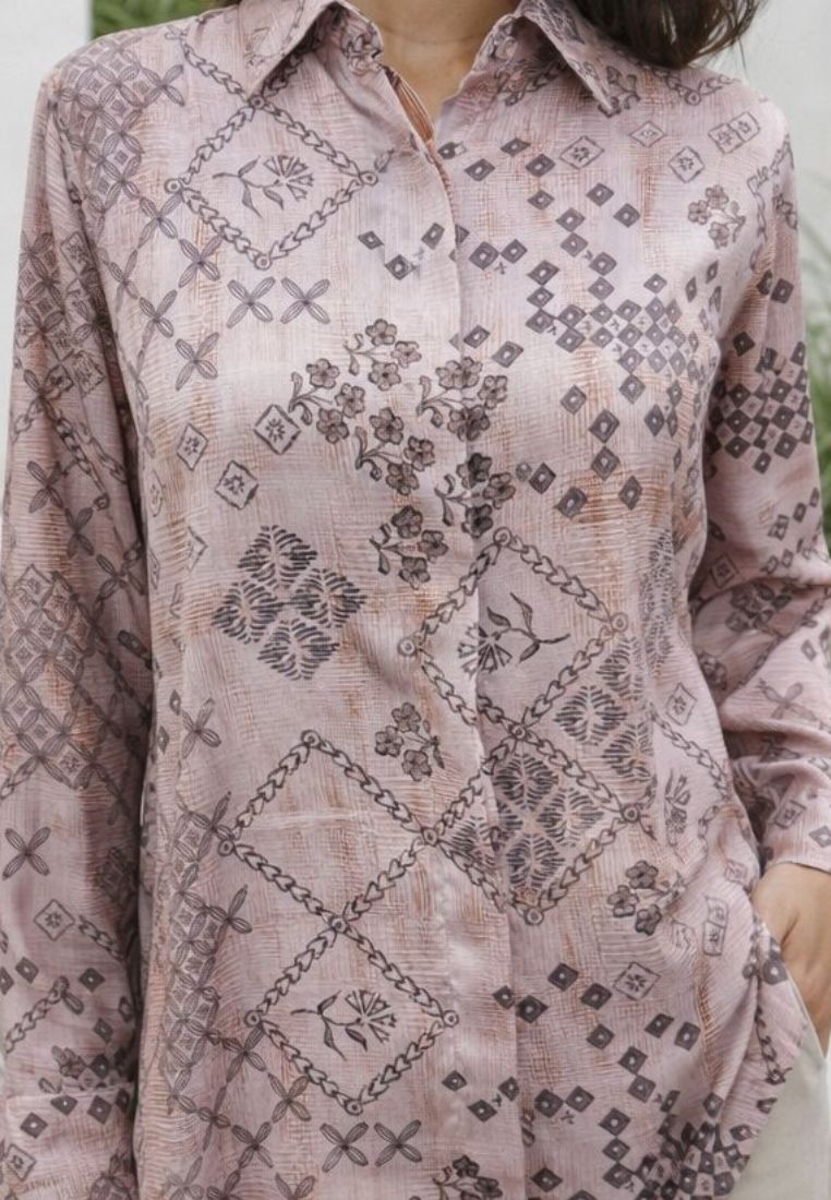 Elina Tops With Long Sleeve | Brown
