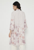 Alviera Tunic Flowy Sifon Printed | Pink