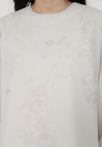 Zara Floral Printing Blouse | Cream