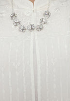 Althea Broakat Outerwear With Inner In Broken | White