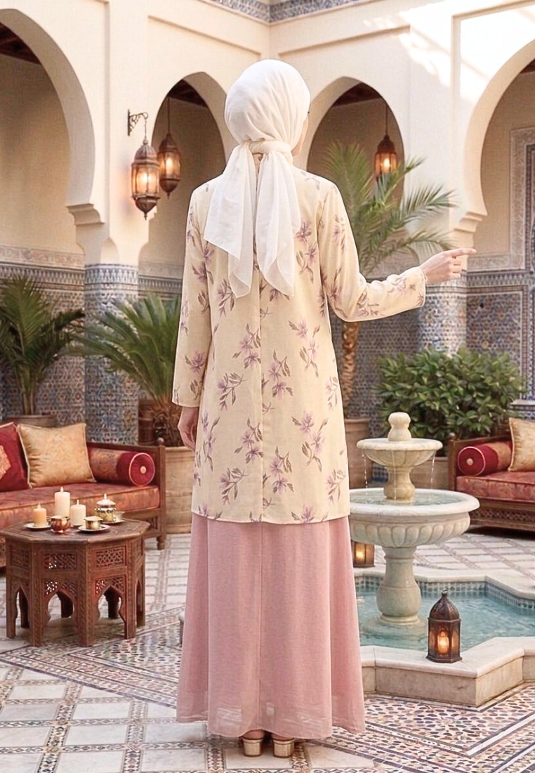 Amora Tunic premium style | Yellow