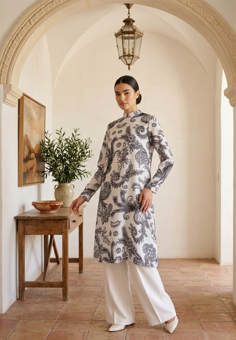 Casey Pasley Tunic | White