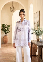 Faolina Shirt In Pastel Color | Blue
