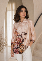 Rosie Flower Tops | Cream