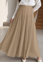 Zivara Maxy Skirt | Cream