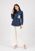 Evolve Bloom Denim in Pocket | Navy