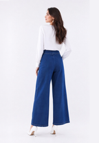 Noelle Wide-Leg Jeans | Blue