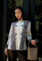 Amarilis Cocoa Bloom Shirt | Brown