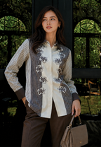 Amarilis Cocoa Bloom Shirt | Brown
