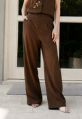 Florence Long Pants | Brown