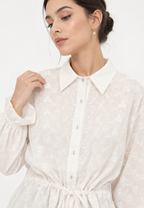 Alessia Embroiderry Blouse | White