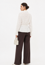 Alessia Embroiderry Blouse | White