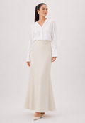 Amora Long Skirt | Cream