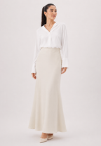 Amora Long Skirt | Cream
