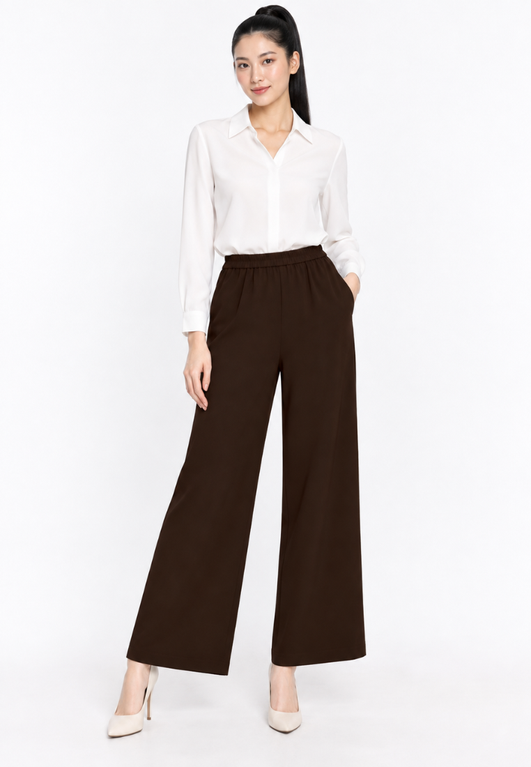 Lareina Long Cullote | Brown