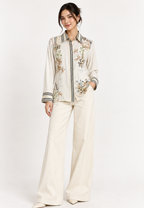 Kirana Floral Shirt | Cream