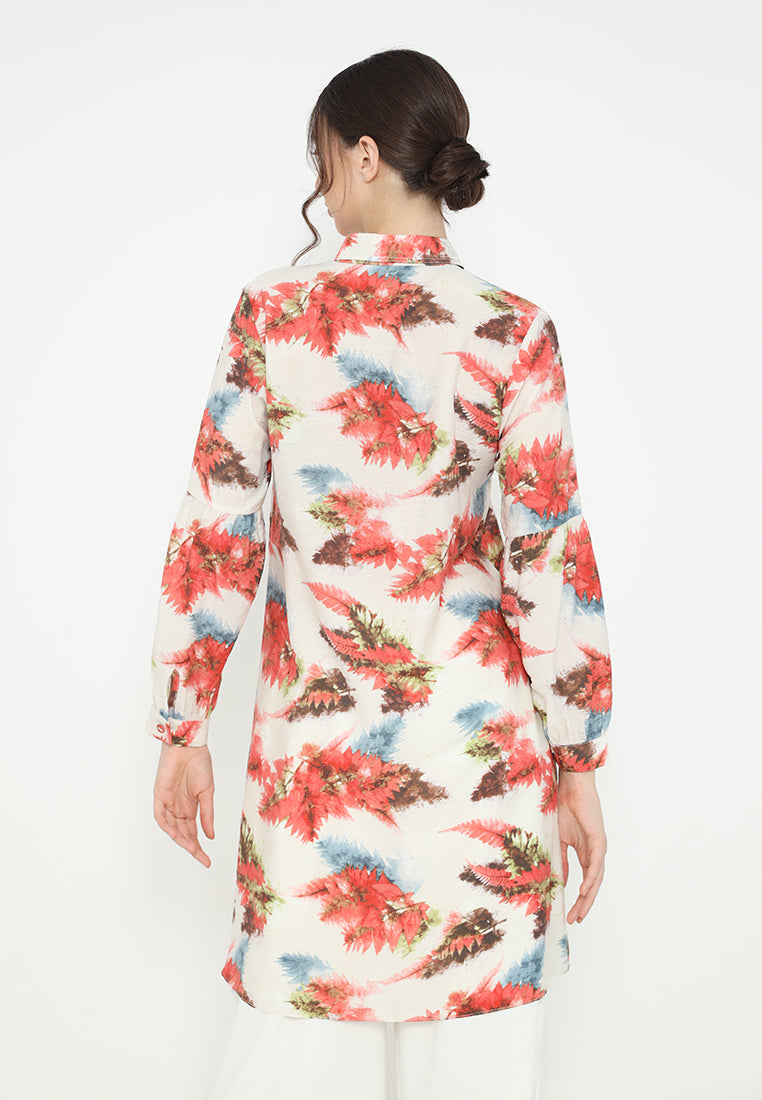 Fauna Tunic With Puff Sleeve | Brilliant Girl