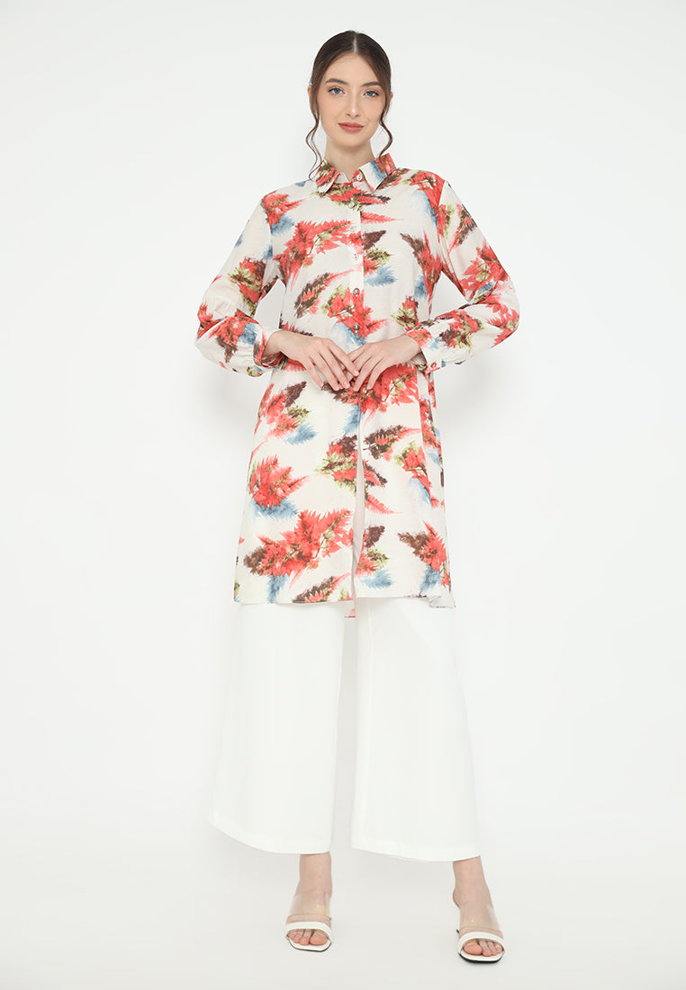 Fauna Tunic With Puff Sleeve | Brilliant Girl