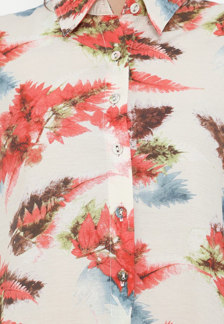 Fauna Tunic With Puff Sleeve | Brilliant Girl