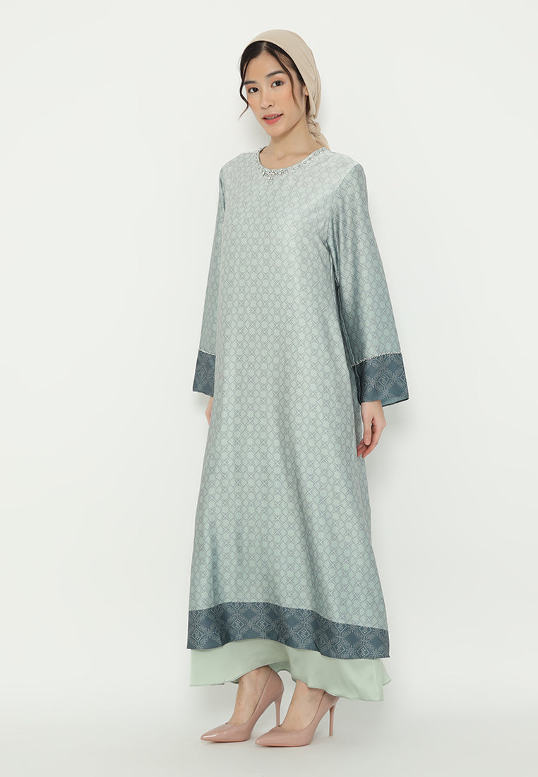 Hannah Monogram With Detail Sequins | Green