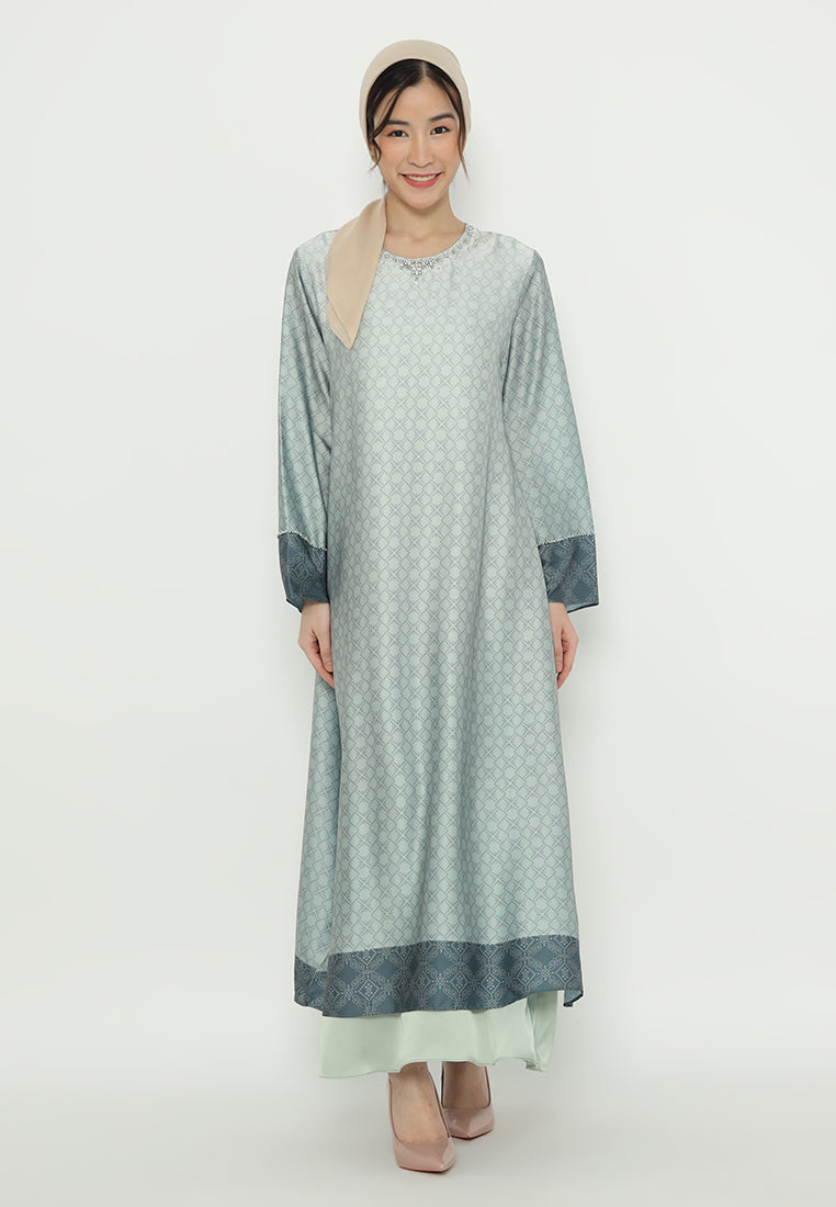 Hannah Monogram With Detail Sequins | Green