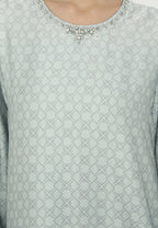 Hannah Monogram With Detail Sequins | Green