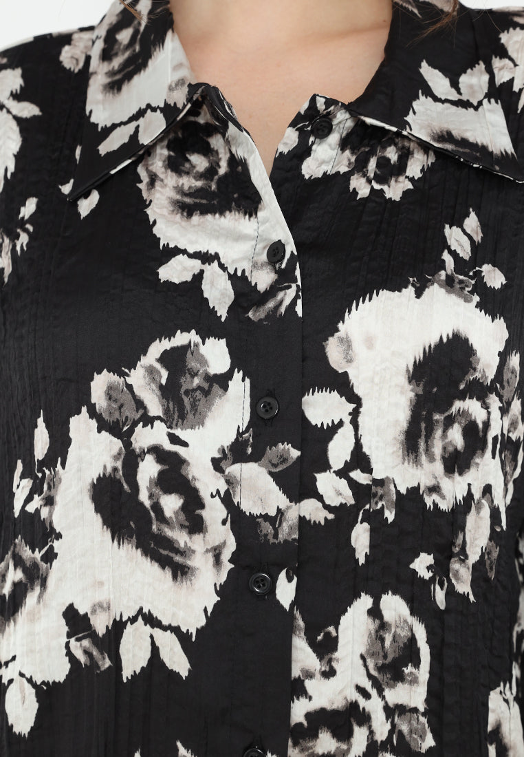 Gregory Patterns Tunic | Black