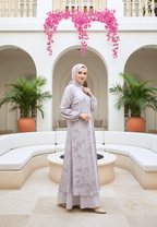 Zuhaira Dress Muslimah Elegance With Puff Slevee By Brilliant Girl