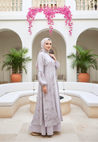 Zuhaira Dress Muslimah Elegance With Puff Slevee By Brilliant Girl
