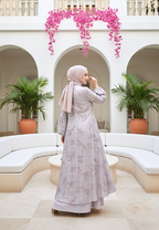 Zuhaira Dress Muslimah Elegance With Puff Slevee By Brilliant Girl