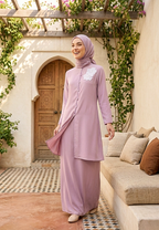 Amora Tunic With Floral Detail | Pink